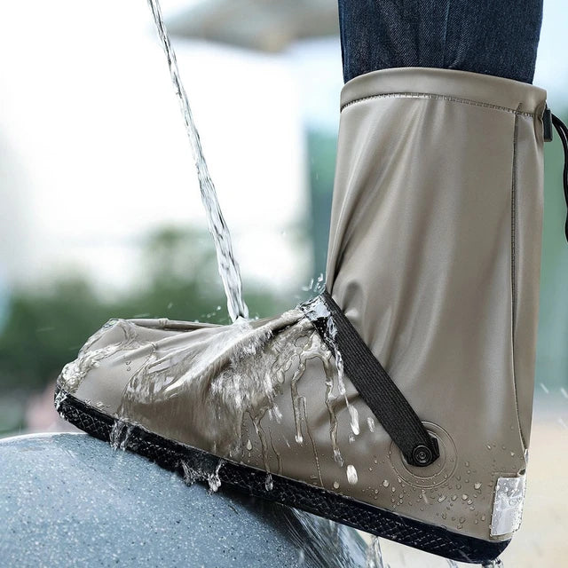 Cubierta zapatos a prueba de agua.