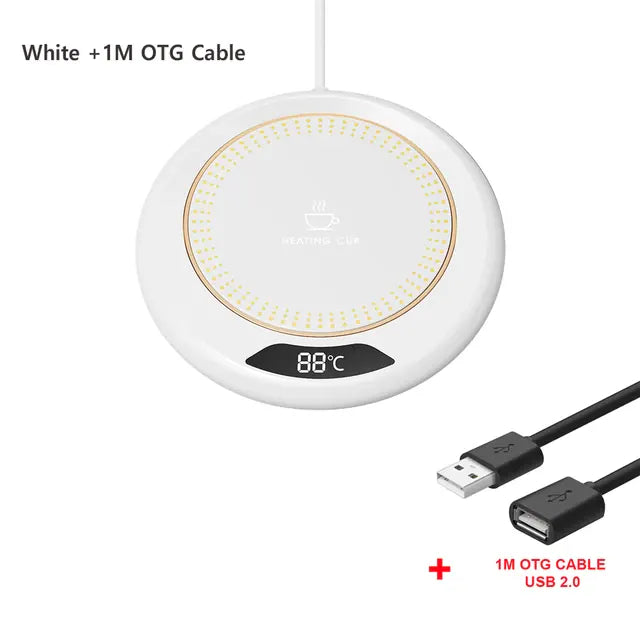 Calienta Tazas USB recargable.