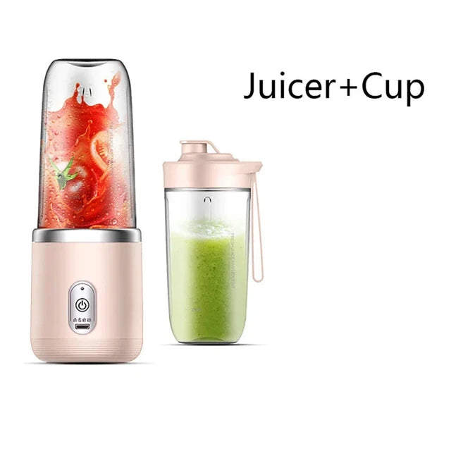 Licuadora portatil Usb recargable Con vaso de regalo.