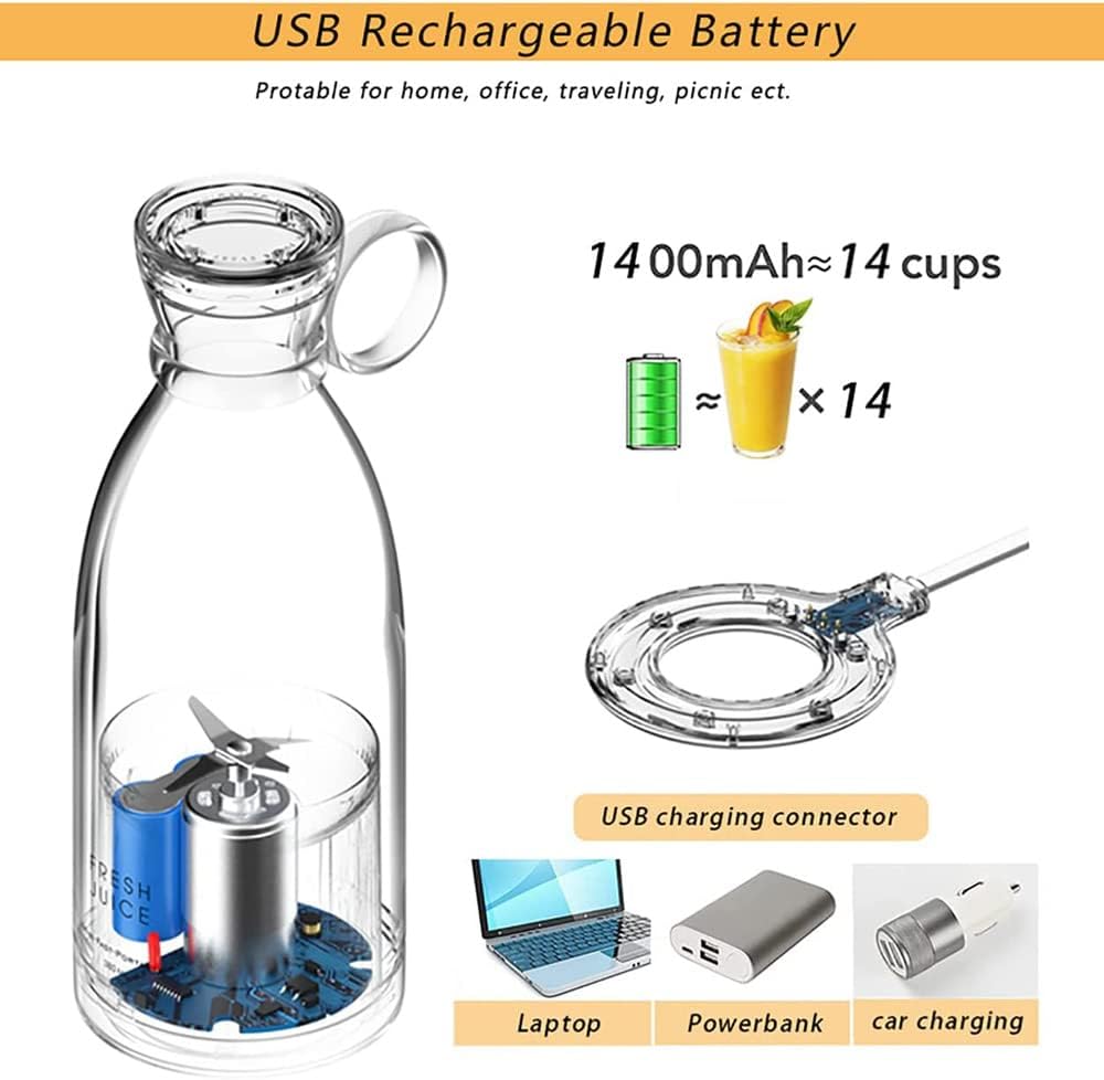 Batidora Portátil USB recargable