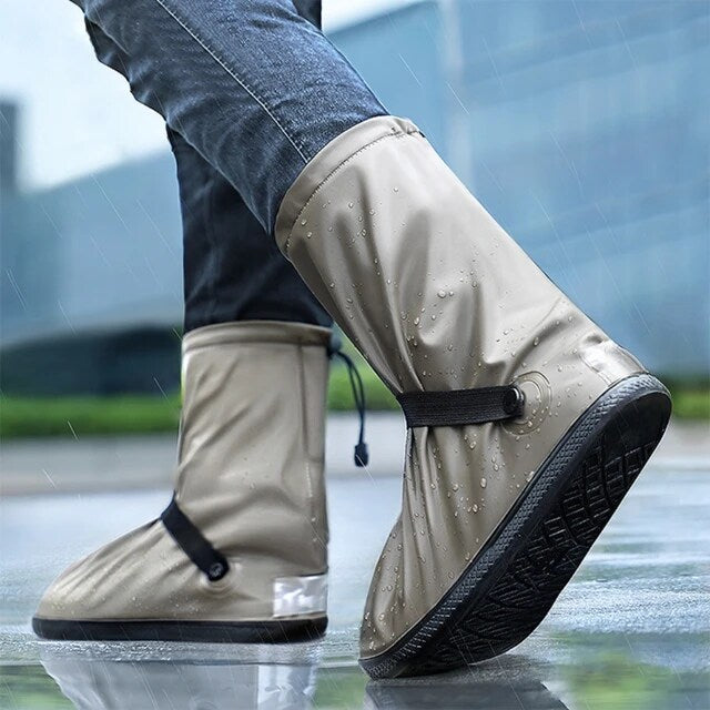 Cubierta zapatos a prueba de agua.