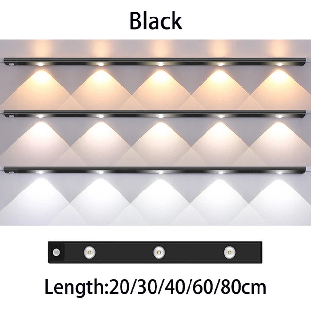 Luz de armario USB recargable