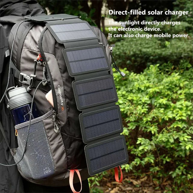 Panel solar plegable